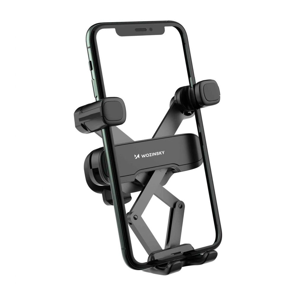 Auto holder Wozinsky Wozinsky Gravity Car Phone Holder Black (WCHBK7)
