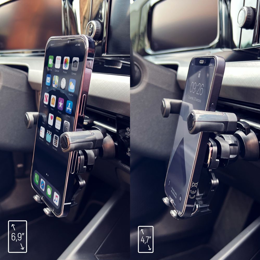 Auto holder Wozinsky Wozinsky Gravity Car Phone Holder Black (WCHBK7)