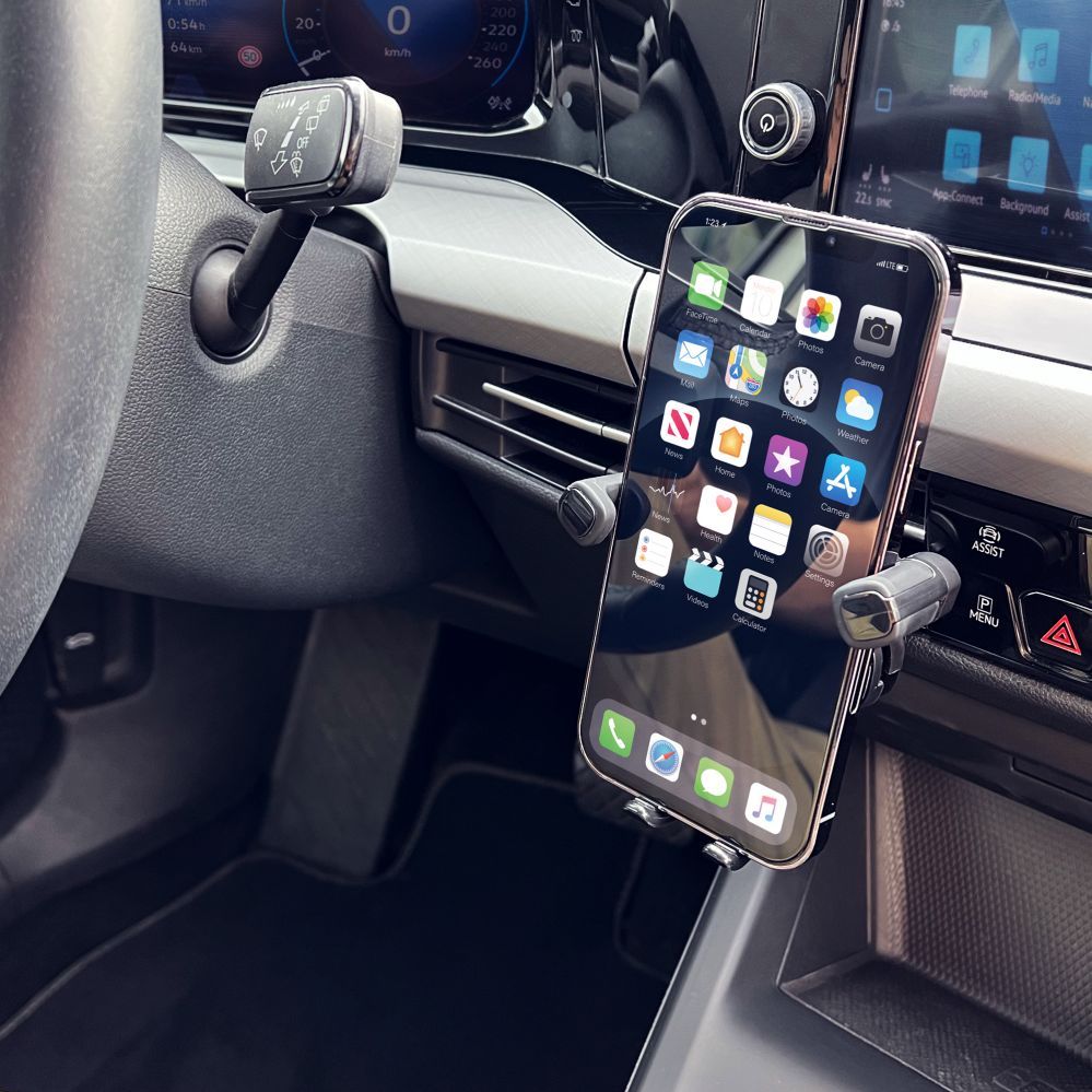 Auto holder Wozinsky Wozinsky Gravity Car Phone Holder Black (WCHBK7)