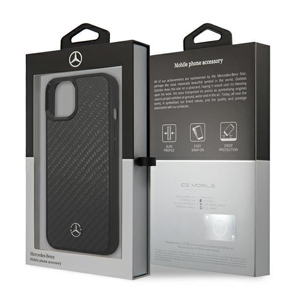 Tagakaaned Mercedes-Benz Mercedes Dynamic Line Case for iPhone 13 mini - Black