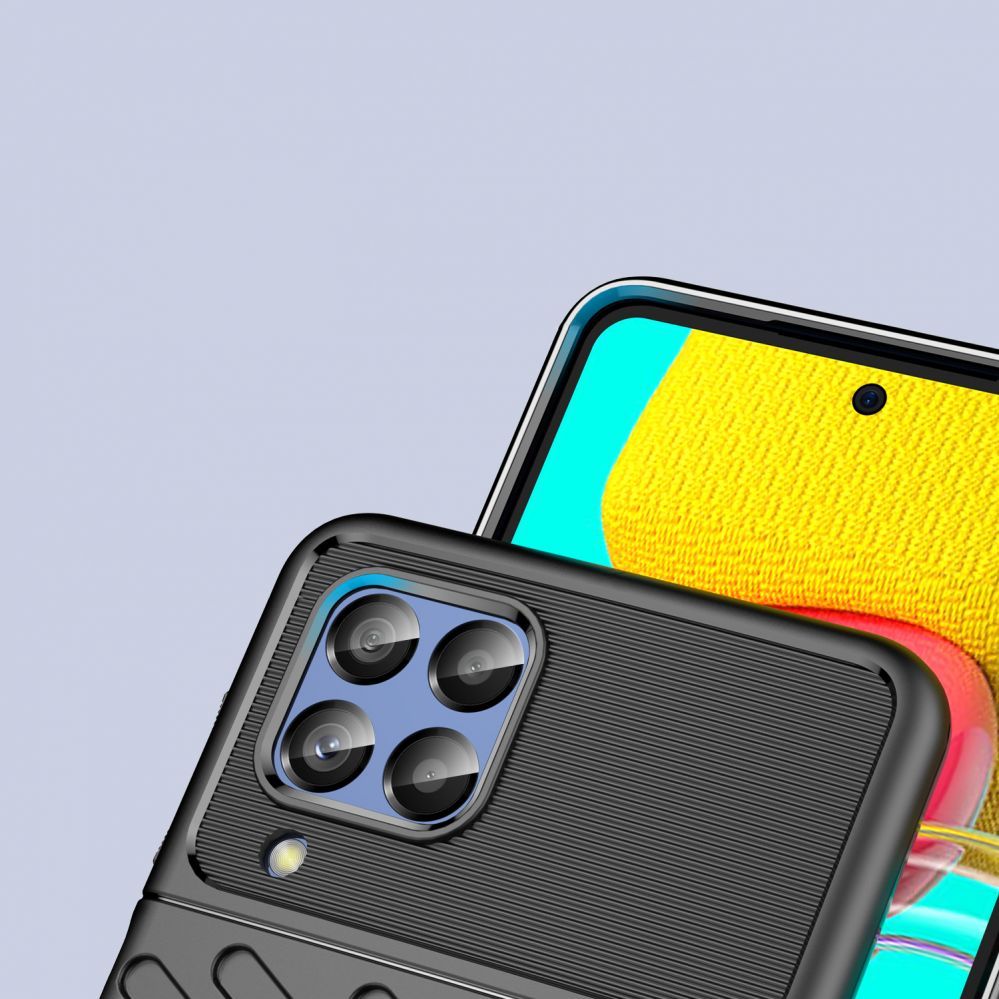 Tagakaaned Hurtel Thunder Case flexible armored cover for Samsung Galaxy M53 5G black