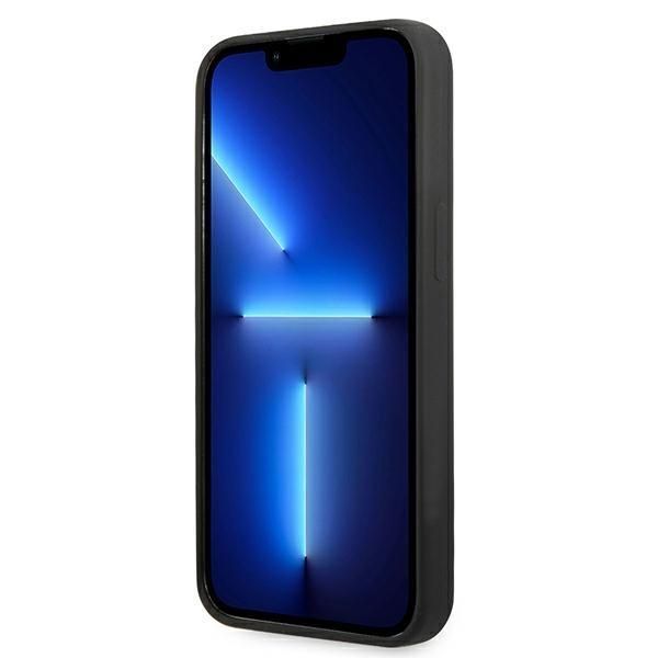 Tagakaaned Karl Lagerfeld Karl Lagerfeld KLHCP13LSLMP1K iPhone 13 Pro / 13 6,1" hardcase czarny/black Silicone Plaque