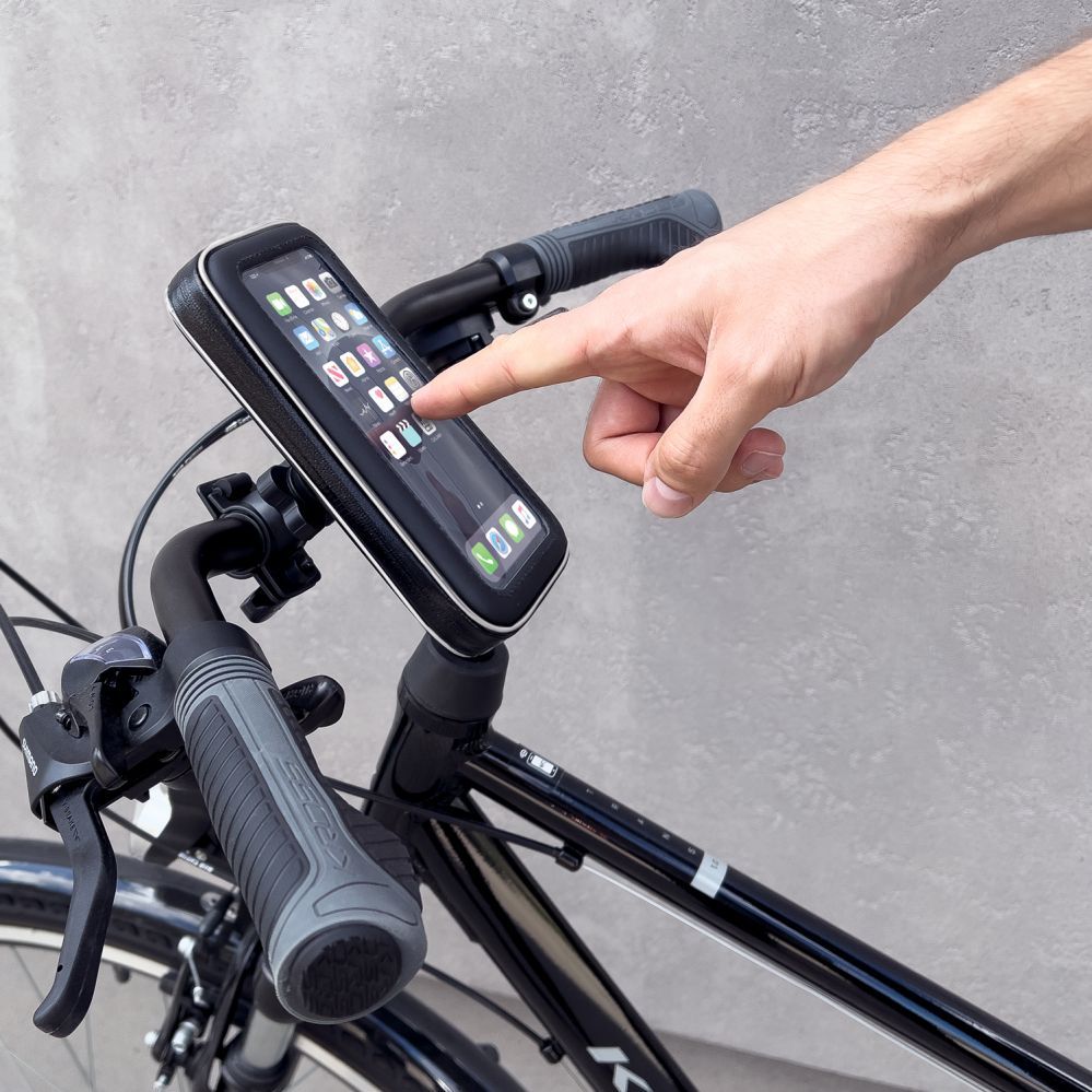 Tagakaaned Wozinsky - Wozinsky phone holder for bike, motorcycle, scooter black (WBHBK7)