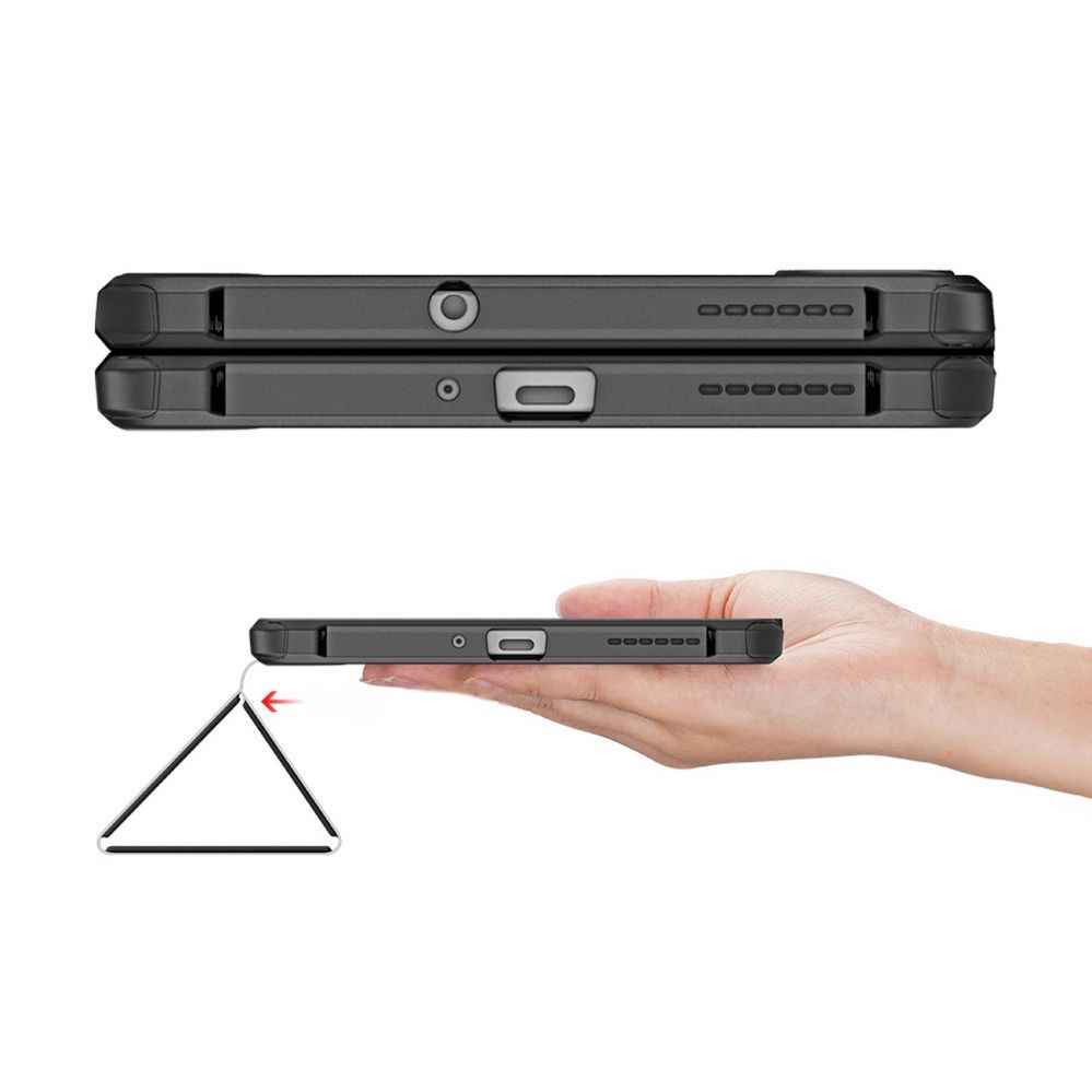 Back panel cover Dux Ducis Dux Ducis Toby Armored Flip Smart Case for Realme Pad Mini black
