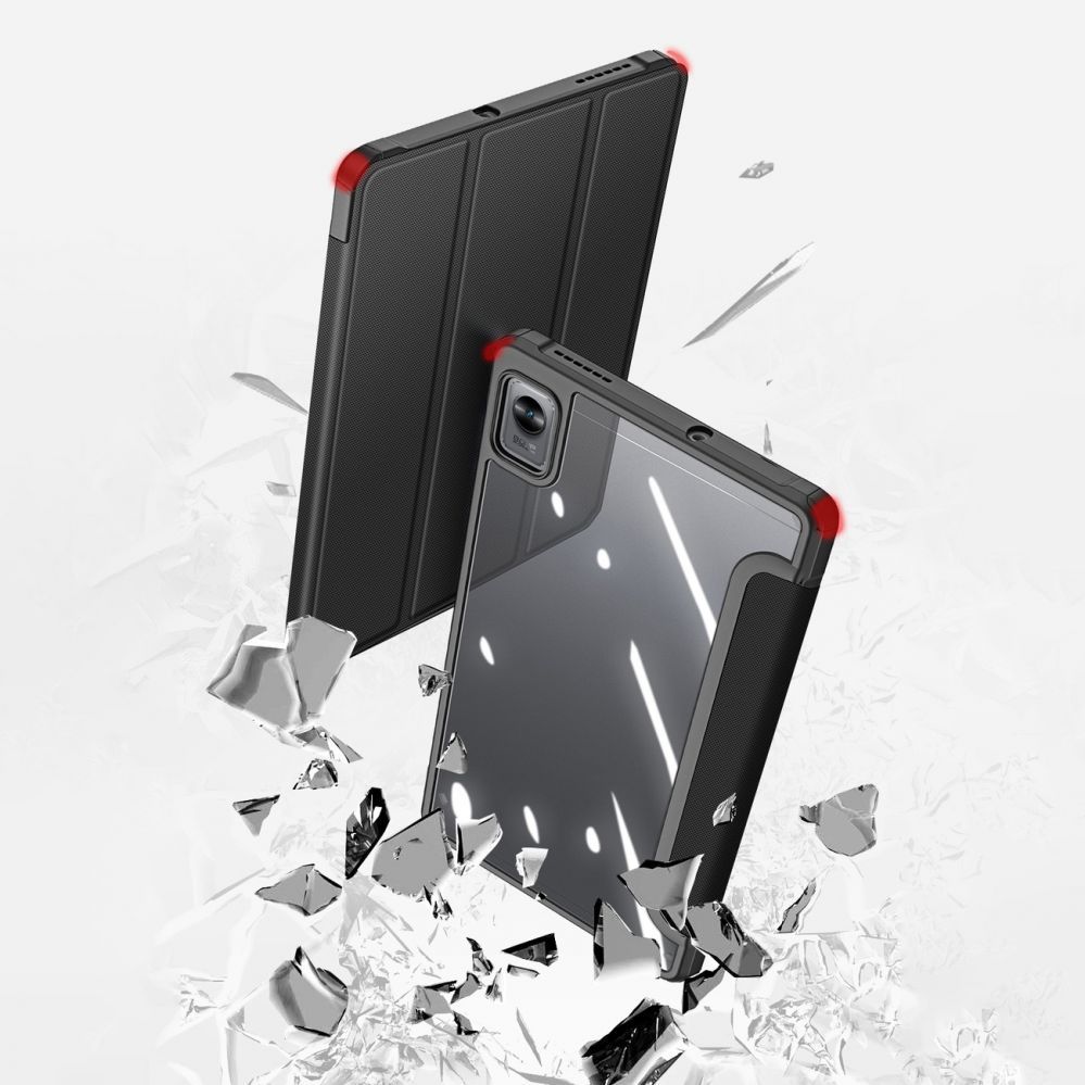 Back panel cover Dux Ducis Dux Ducis Toby Armored Flip Smart Case for Realme Pad Mini black