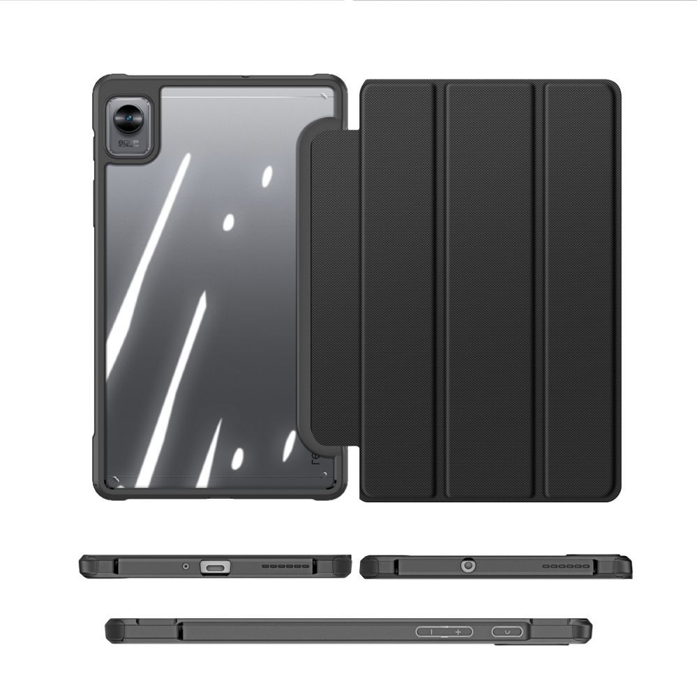 Back panel cover Dux Ducis Dux Ducis Toby Armored Flip Smart Case for Realme Pad Mini black