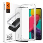 Aizsargstikls Spigen  Spigen ALM Glass FC Tempered Glass for Samsung Galaxy M53 5G - Black 