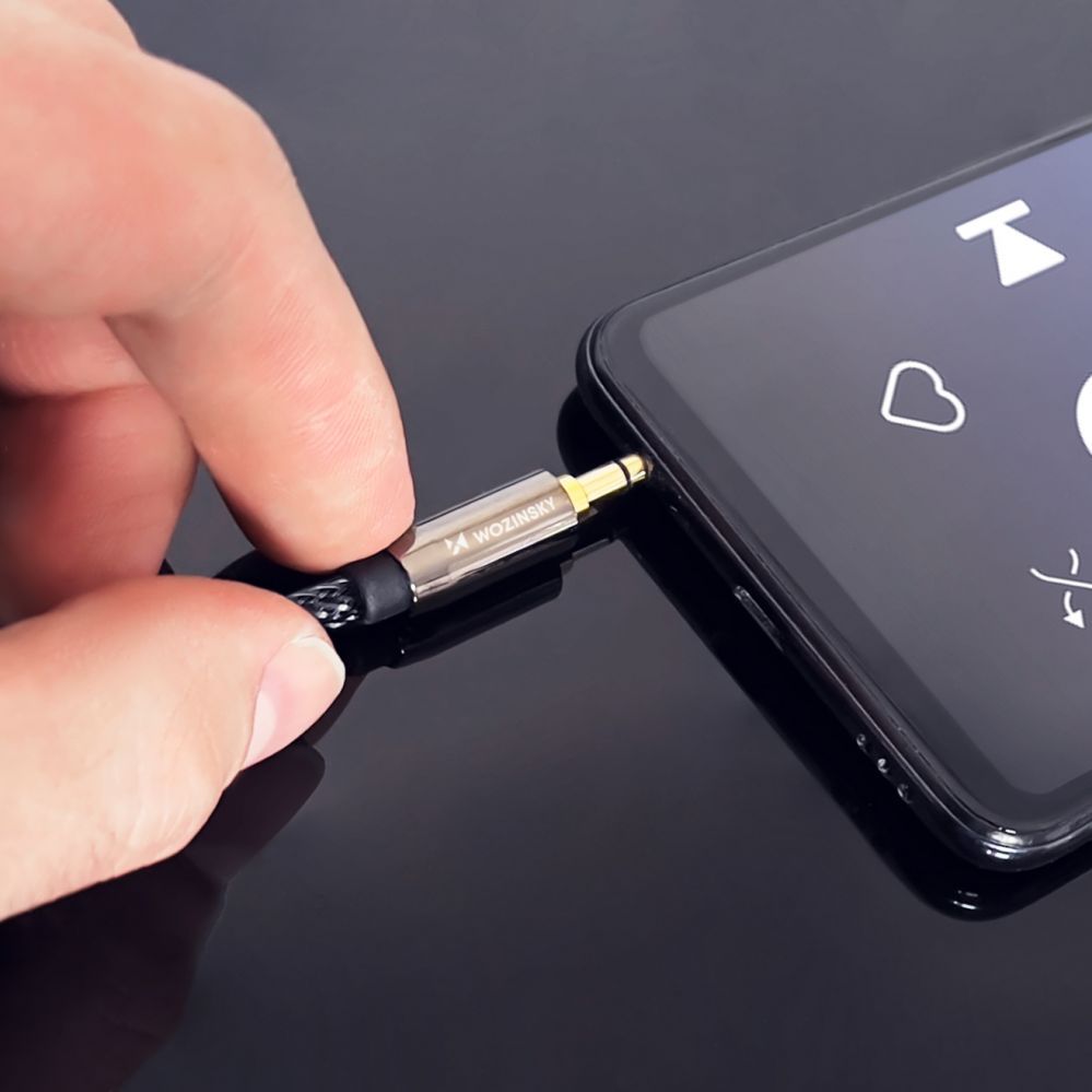 Kabelis Wozinsky 1.5 m \ Black