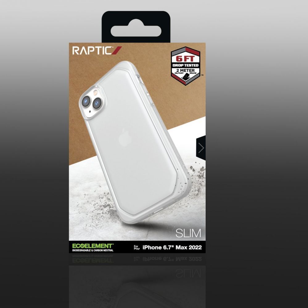 Back panel cover Raptic X-Doria Transparent
