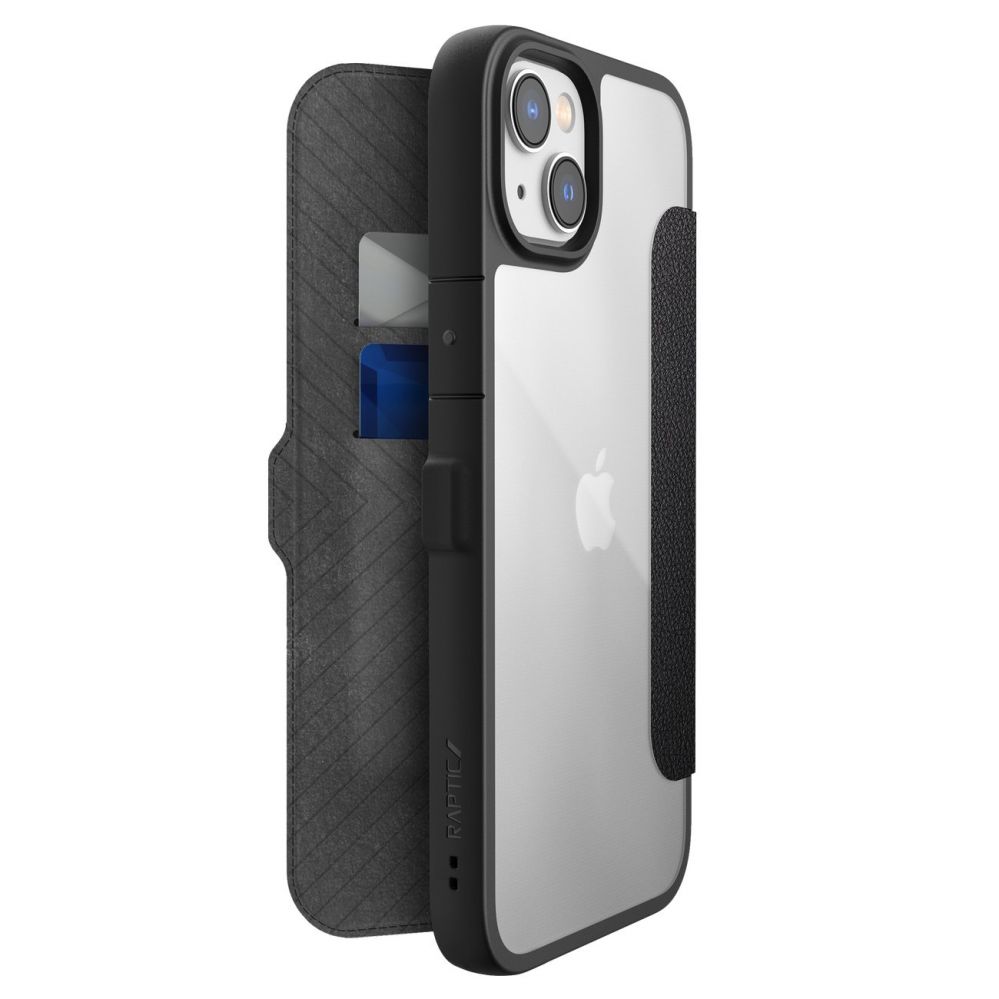 Tagakaaned Raptic X-Doria Raptic X-Doria Urban Folio Case iPhone 14 Plus flip cover black