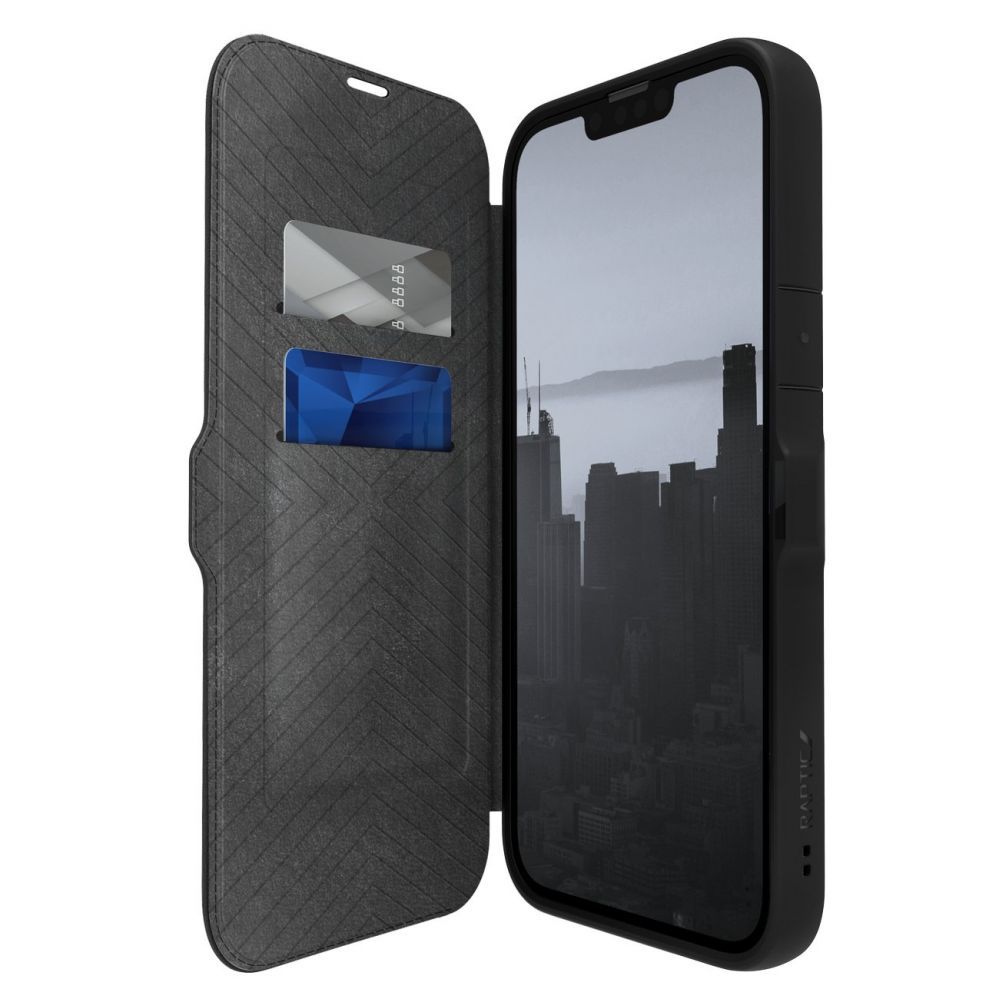 Tagakaaned Raptic X-Doria Raptic X-Doria Urban Folio Case iPhone 14 Plus flip cover black
