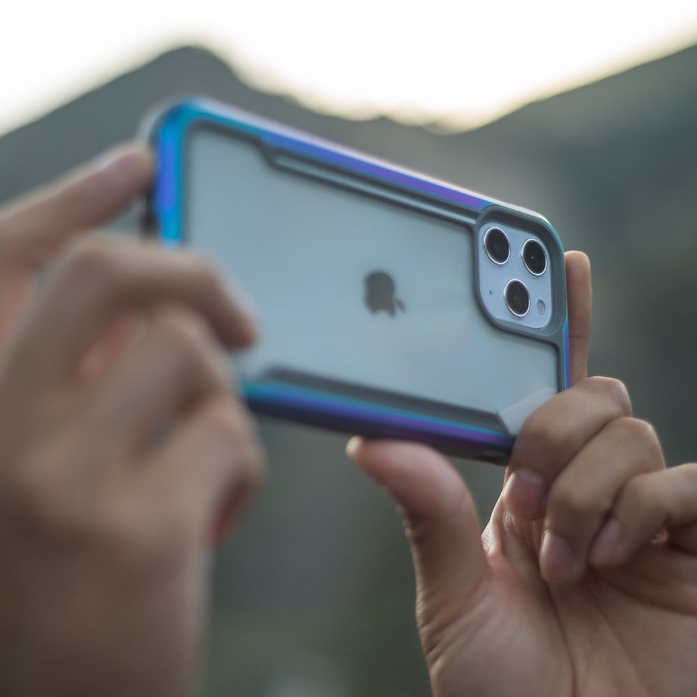 Back panel cover Raptic X-Doria Iridescent