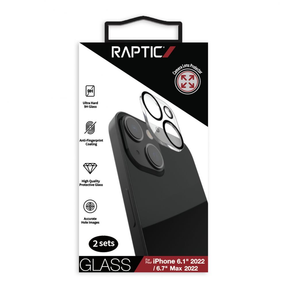 Tagakaaned Raptic X-Doria - Raptic X-Doria Camera Protector Glass 2x iPhone 14 tempered glass for camera camera lens