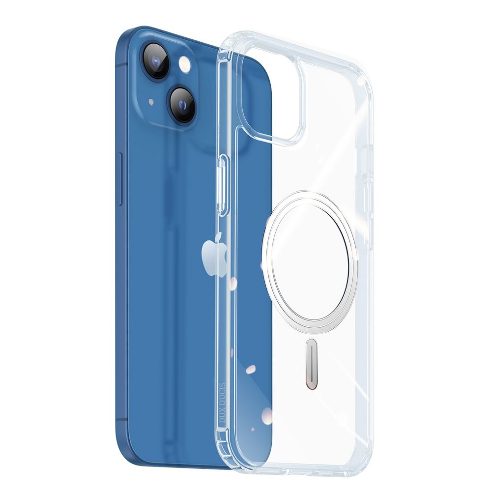 Back panel cover Dux Ducis Dux Ducis Clin magnetic case for iPhone 14 Plus compatible with MagSafe transparent