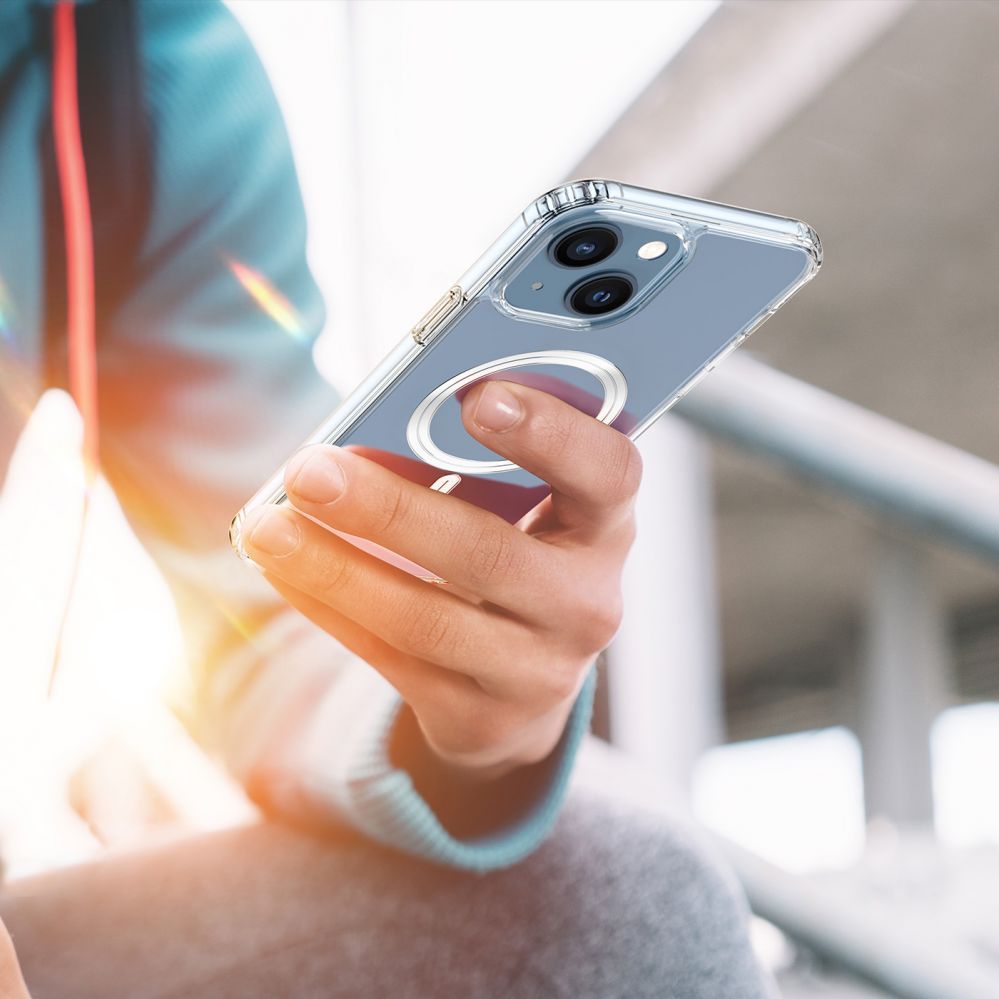 Back panel cover Dux Ducis Dux Ducis Clin magnetic case for iPhone 14 Plus compatible with MagSafe transparent