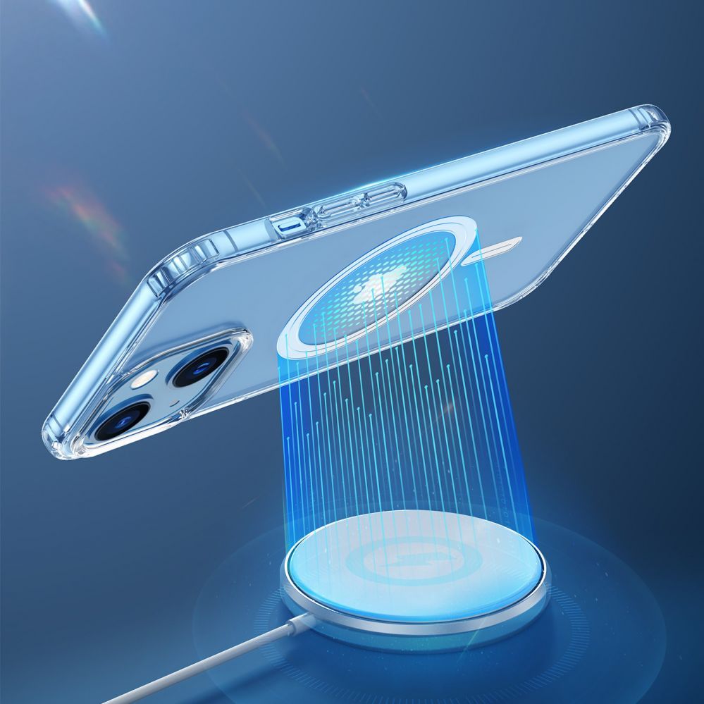 Back panel cover Dux Ducis Dux Ducis Clin magnetic case for iPhone 14 Plus compatible with MagSafe transparent