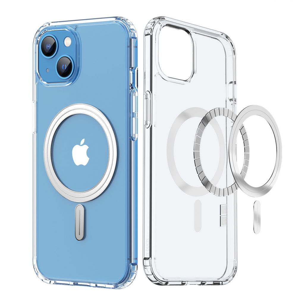 Back panel cover Dux Ducis Dux Ducis Clin magnetic case for iPhone 14 Plus compatible with MagSafe transparent