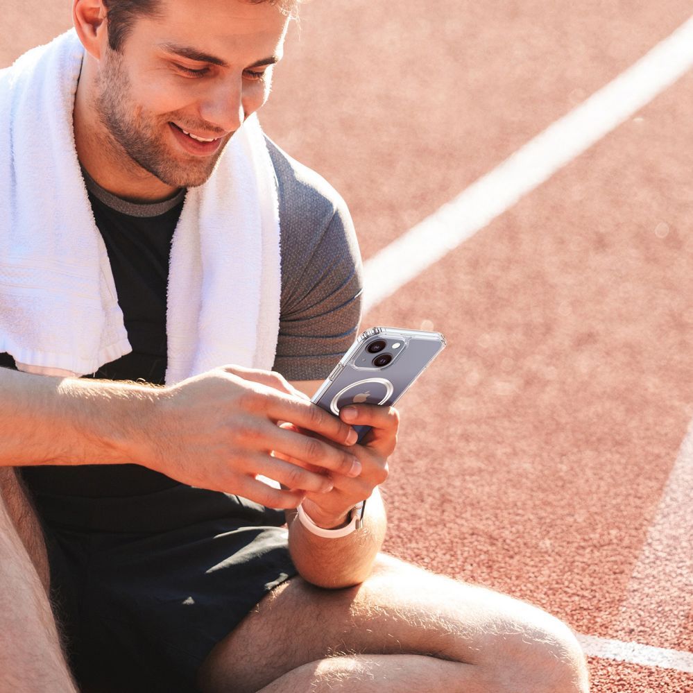 Back panel cover Dux Ducis Dux Ducis Clin magnetic case for iPhone 14 Plus compatible with MagSafe transparent