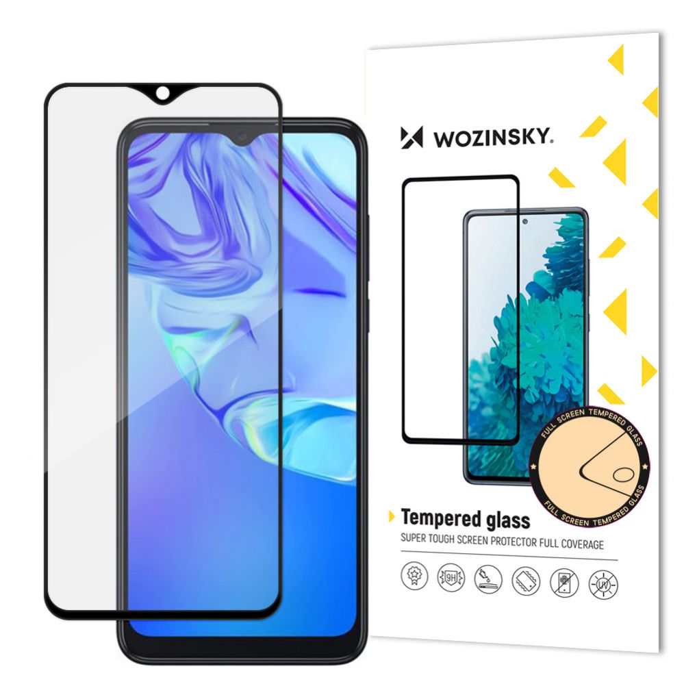 Tagakaaned Wozinsky Wozinsky super durable Full Glue tempered glass full screen with frame Case Friendly TCL 305 black