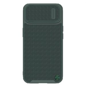Nugarėlės dėklai Nillkin  Nillkin Textured S Case iPhone 14 Pro Max armored cover with camera cover dark green 