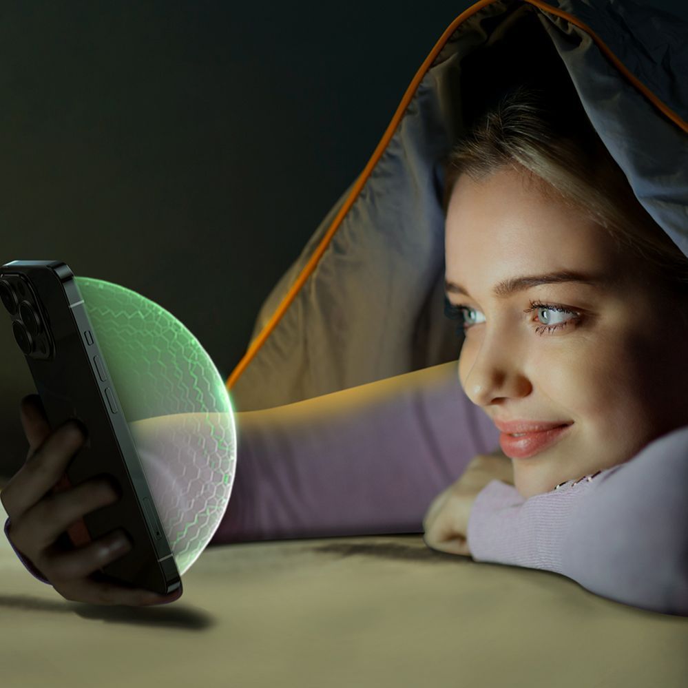 Protective glass Joyroom Joyroom Knight Green Glass for iPhone 14 Pro Max with Full Screen Anti Blue Light Filter (JR-G04)