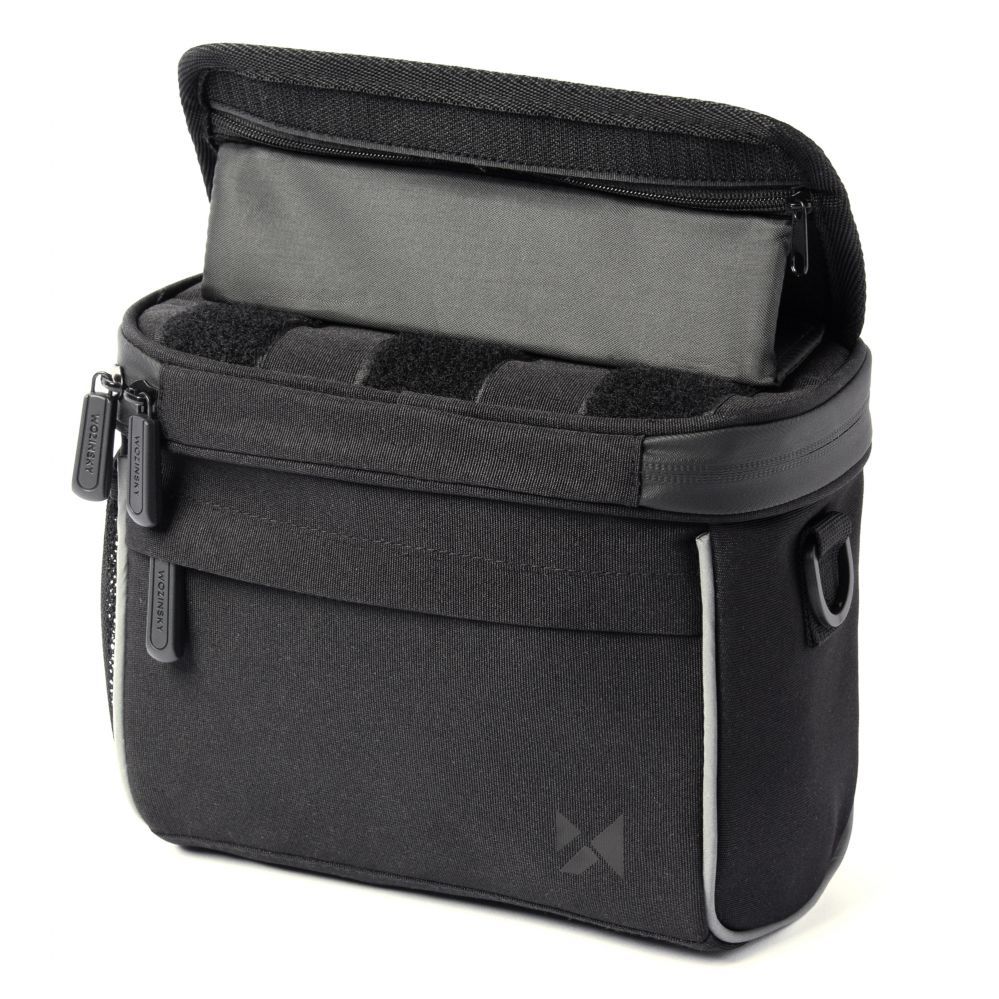Muu Wozinsky Wozinsky Handlebar Bag Bike Shoulder Bag Black (WBHBB-01)
