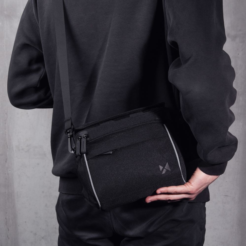 Muu Wozinsky Wozinsky Handlebar Bag Bike Shoulder Bag Black (WBHBB-01)