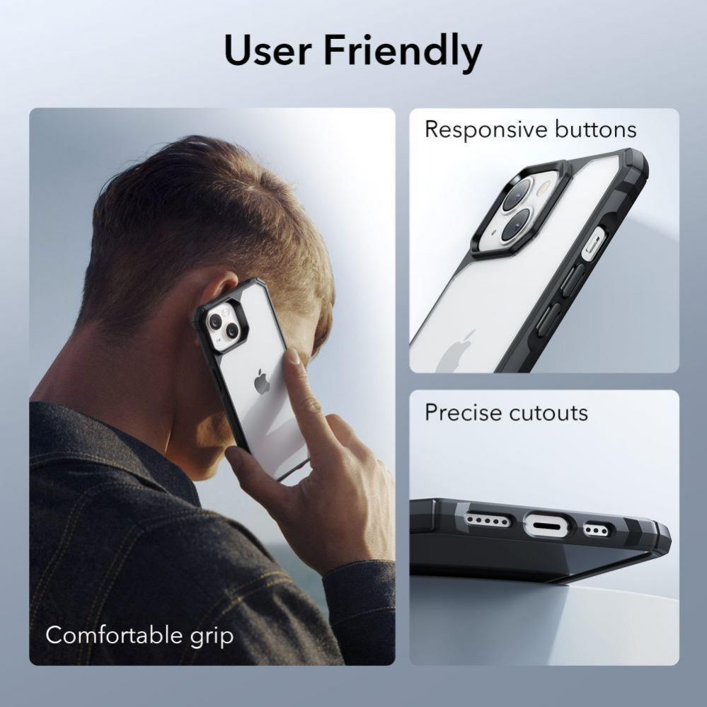 Back panel cover ESR Black || Transparent