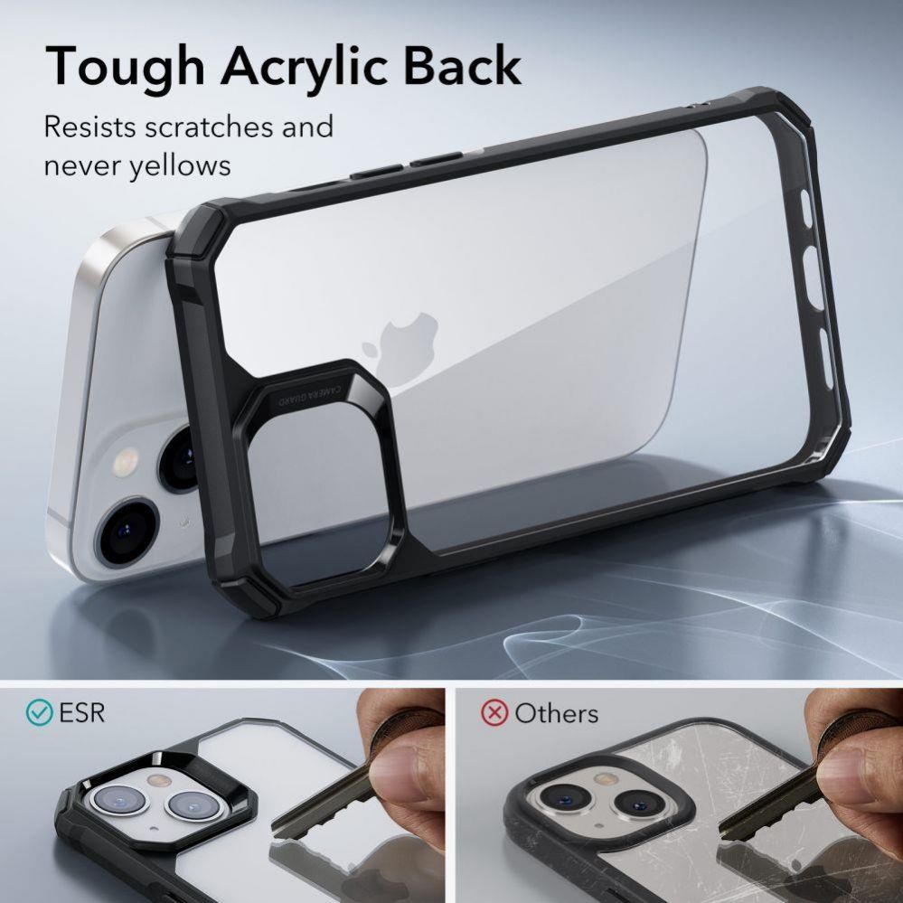 Back panel cover ESR Black || Transparent