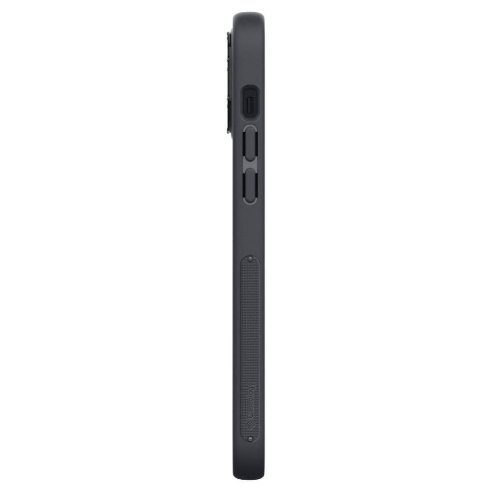 Back panel cover Spigen Caseology Skyfall iPhone 14 Plus Case - Matte Black