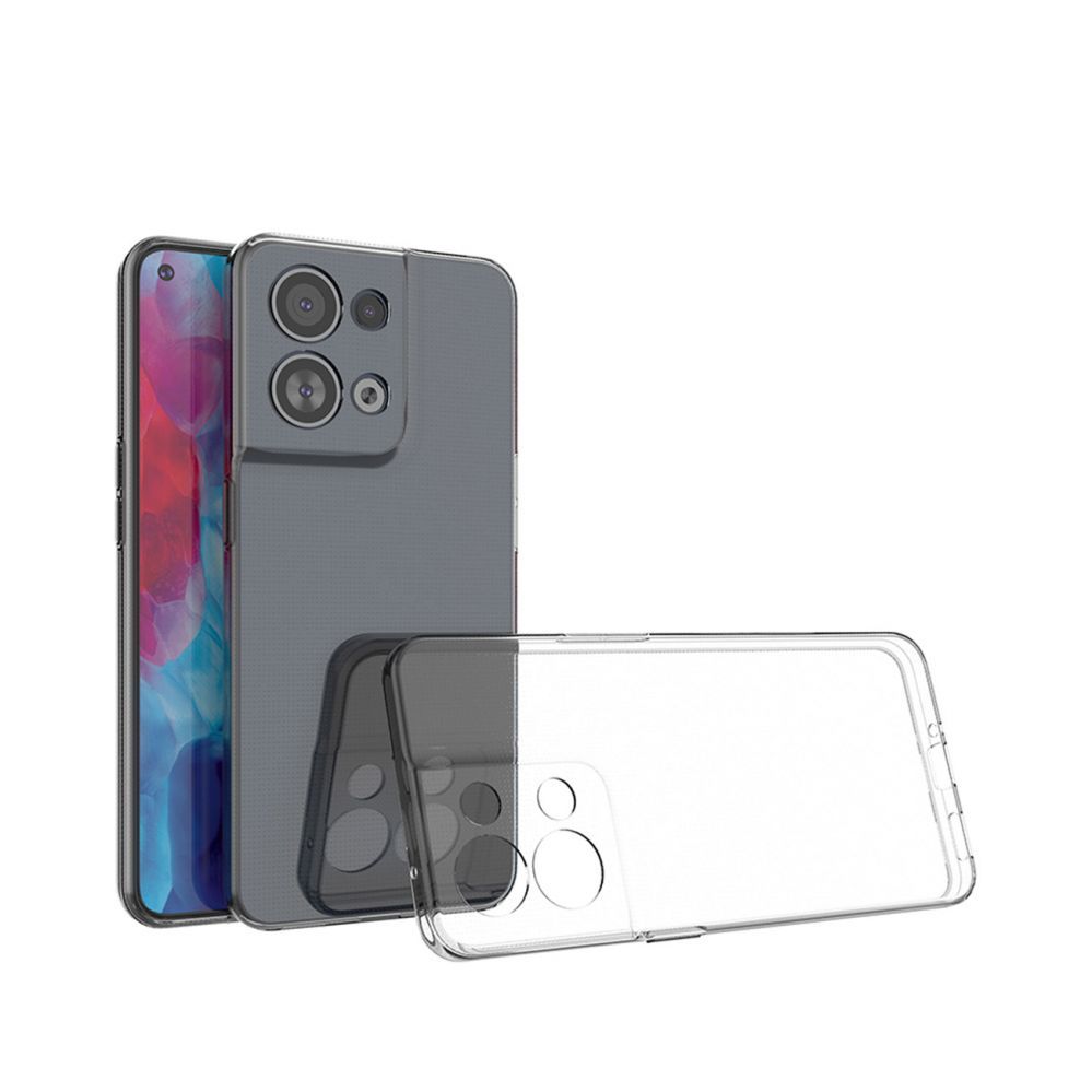 Tagakaaned Hurtel - Ultra Clear 0.5mm case for Oppo Reno 8 Pro thin cover transparent
