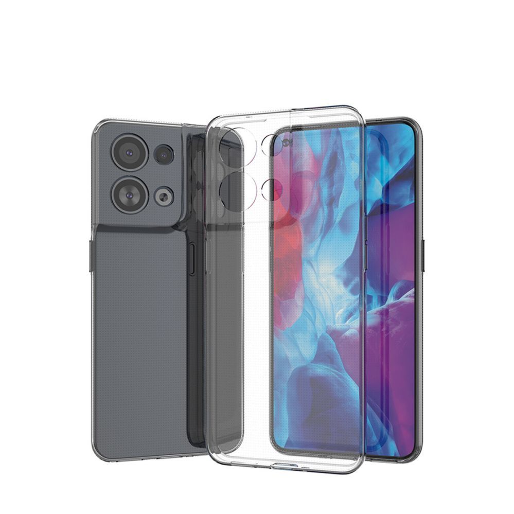 Tagakaaned Hurtel - Ultra Clear 0.5mm case for Oppo Reno 8 Pro thin cover transparent