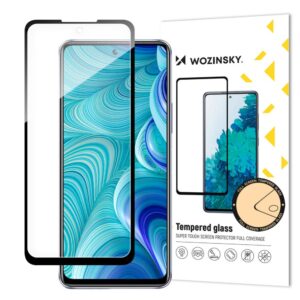 Apsauginiai stiklai Wozinsky  Wozinsky Full Glue Infinix Hot 11S NFC Full Screen Tempered Glass with Frame black (case friendly) 
