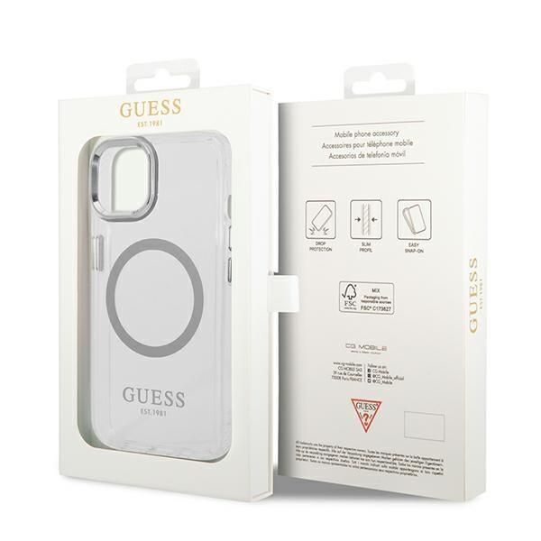 Tagakaaned Guess Silver || Transparent