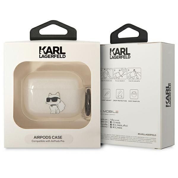 Tagakaaned Karl Lagerfeld Transparent