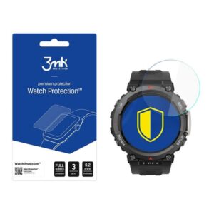 Apsauginiai stiklai 3MK  3mk Watch Protection  hybrid glass v. FlexibleGlass Lite on Amazfit T-Rex 2 