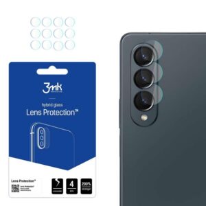 Apsauginiai stiklai 3MK  3mk Lens Protection  hybrid camera glass for Samsung Galaxy Z Fold 4 (front) 
