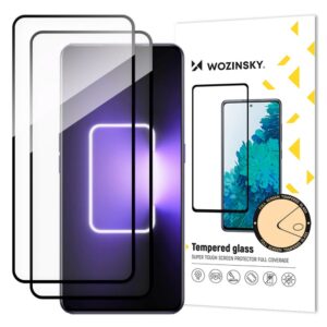Apsauginiai stiklai Wozinsky  Wozinsky Full Glue Tempered Glass for Realme GT Neo 5 / Realme GT3, 2-pack 