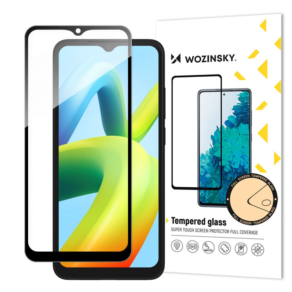Aizsargstikls Wozinsky - Wozinsky Full Glue Tempered Glass for Xiaomi Redmi A2 / Redmi A1