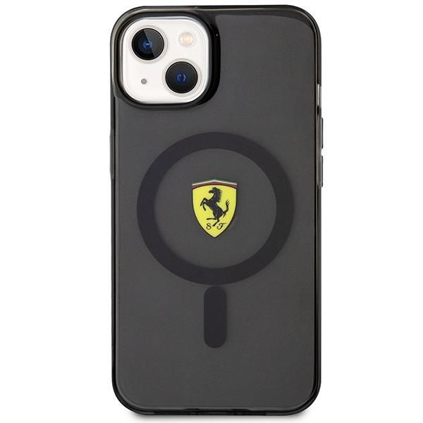 Tagakaaned Ferrari Ferrari FEHMP14MURKK iPhone 14 Plus 6.7" black/black hardcase Translucent Magsafe