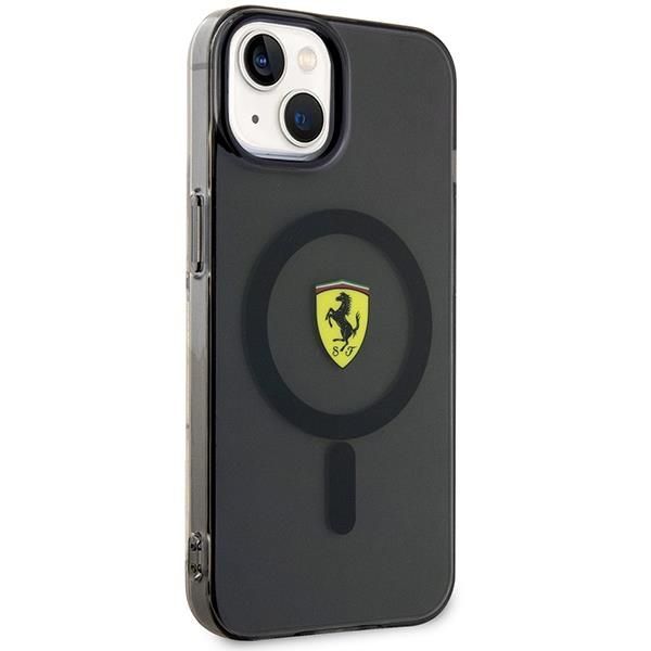 Tagakaaned Ferrari Ferrari FEHMP14MURKK iPhone 14 Plus 6.7" black/black hardcase Translucent Magsafe