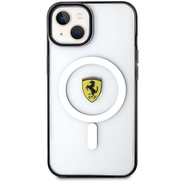 Tagakaaned Ferrari Ferrari FEHMP14MURKT iPhone 14 Plus 6.7" clear/transparent hardcase Outline Magsafe
