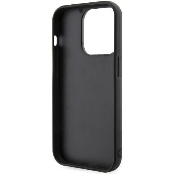 Tagakaaned Karl Lagerfeld Karl Lagerfeld KLHCP14L3DRKINK iPhone 14 Pro 6.1" black/black hardcase Rubber Ikonik 3D