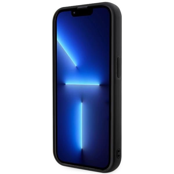 Tagakaaned Karl Lagerfeld Karl Lagerfeld KLHCP14X3DRKHNK iPhone 14 Pro Max 6.7" black/black hardcase Rubber Choupette 3D