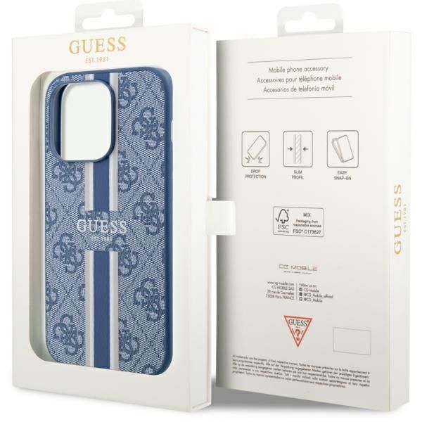 Back panel cover Guess Blue