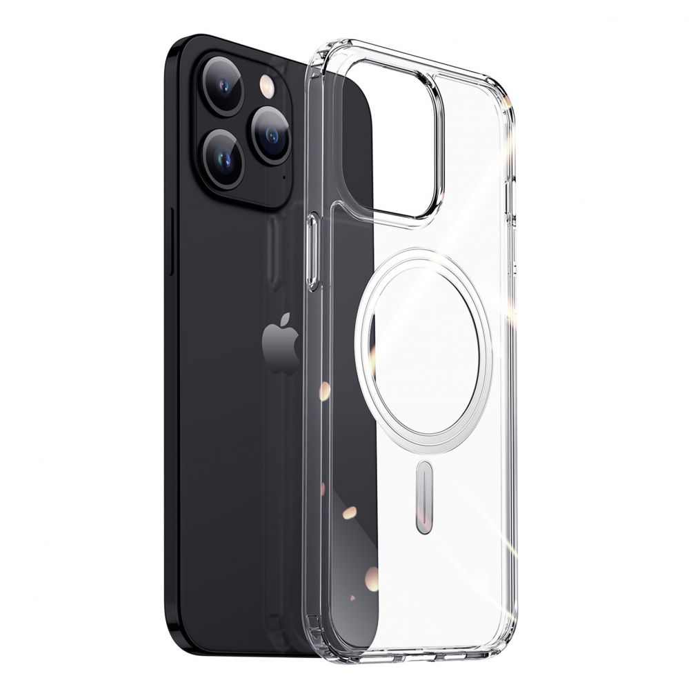 Back panel cover Dux Ducis - Case for iPhone 15 Pro Max with MagSafe Dux Ducis Clin - transparent