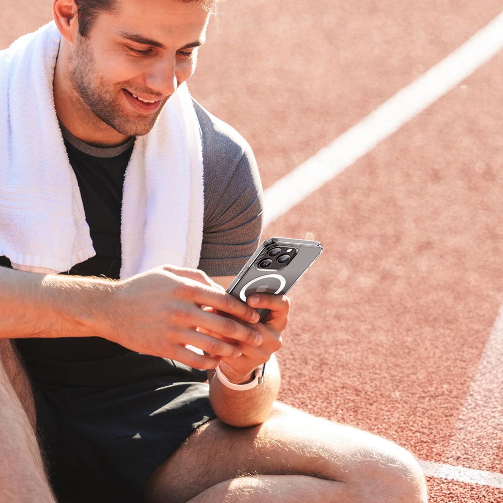 Back panel cover Dux Ducis - Case for iPhone 15 Pro Max with MagSafe Dux Ducis Clin - transparent