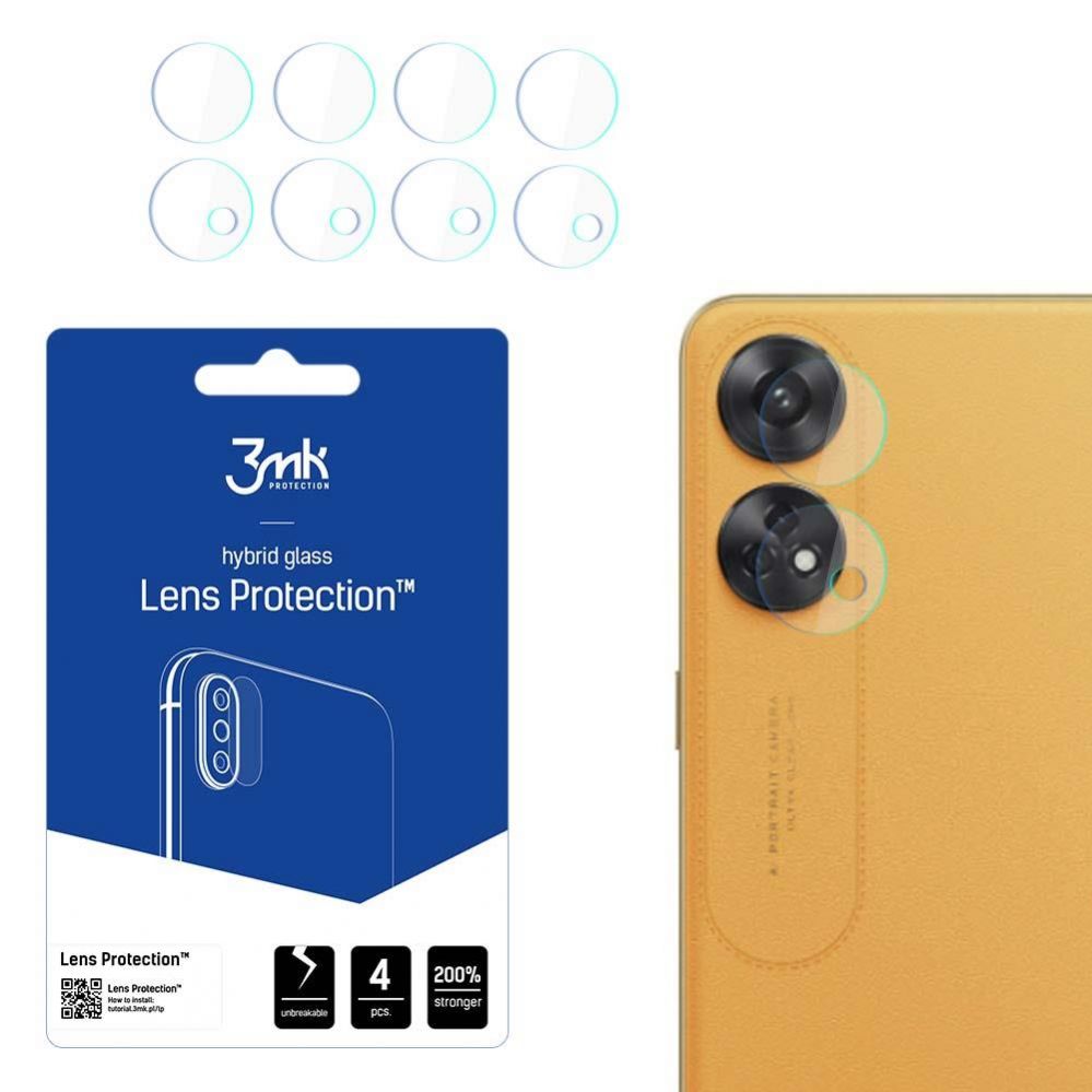 Aizsargstikls 3MK 3mk Lens Protection hybrid camera glass for Oppo Reno 8T 4G
