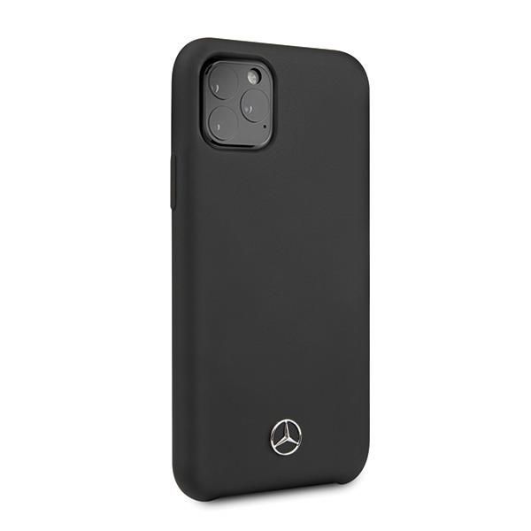 Back panel cover Mercedes-Benz Mercedes MEHCN58SILBK iPhone 11 Pro hardcase black/black Silicone Line
