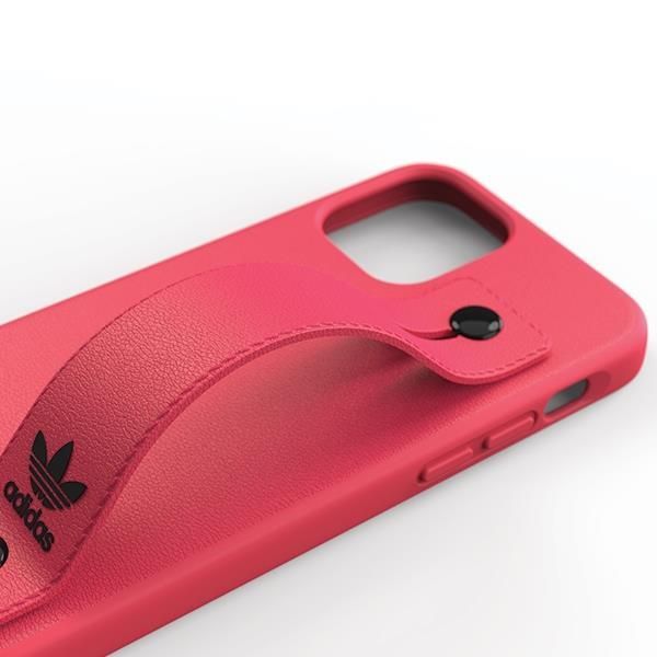 Back panel cover Adidas Adidas OR Hand Strap Case for iPhone 12 / iPhone 12 Pro - pink